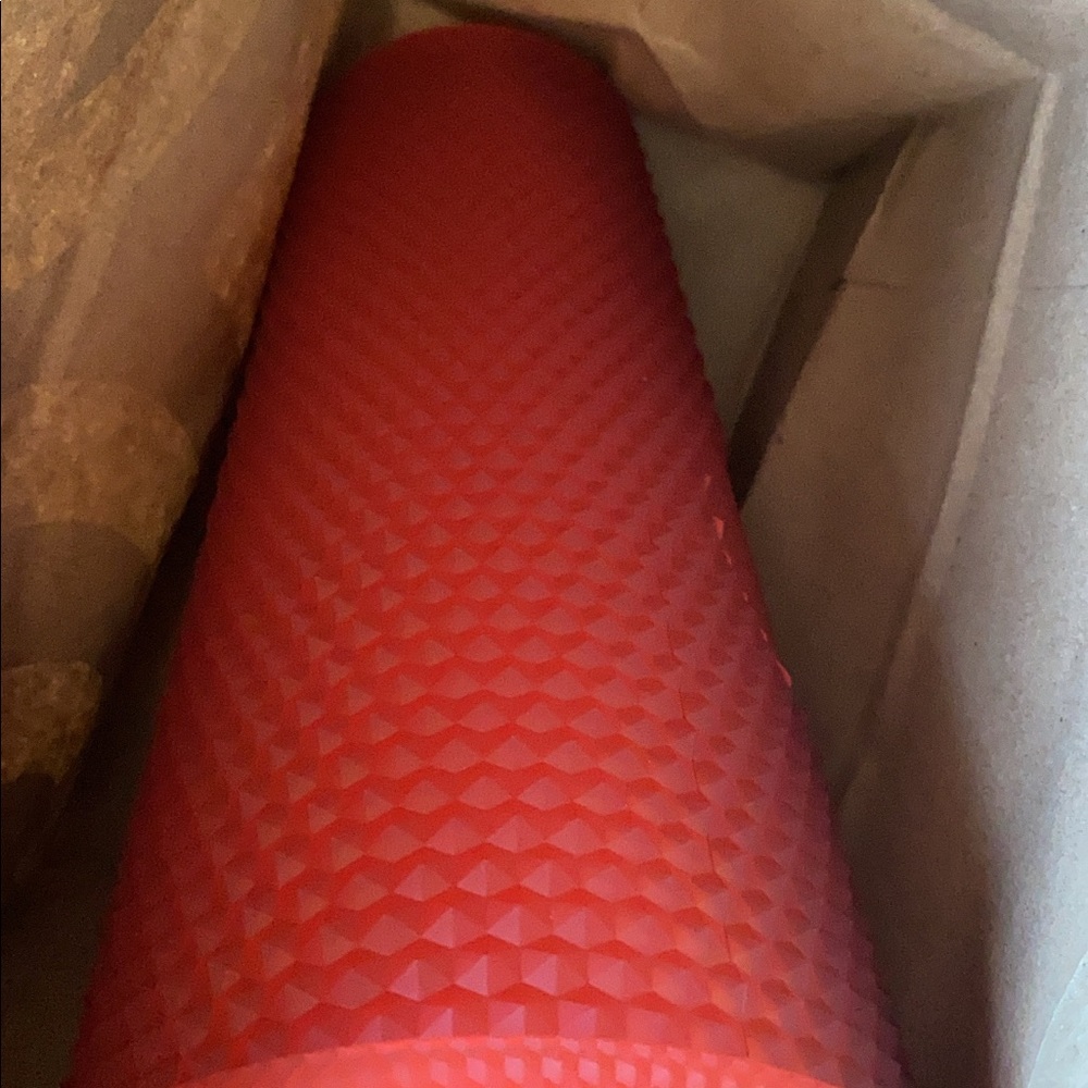 Starbucks Matte red 2020 holiday cup venti